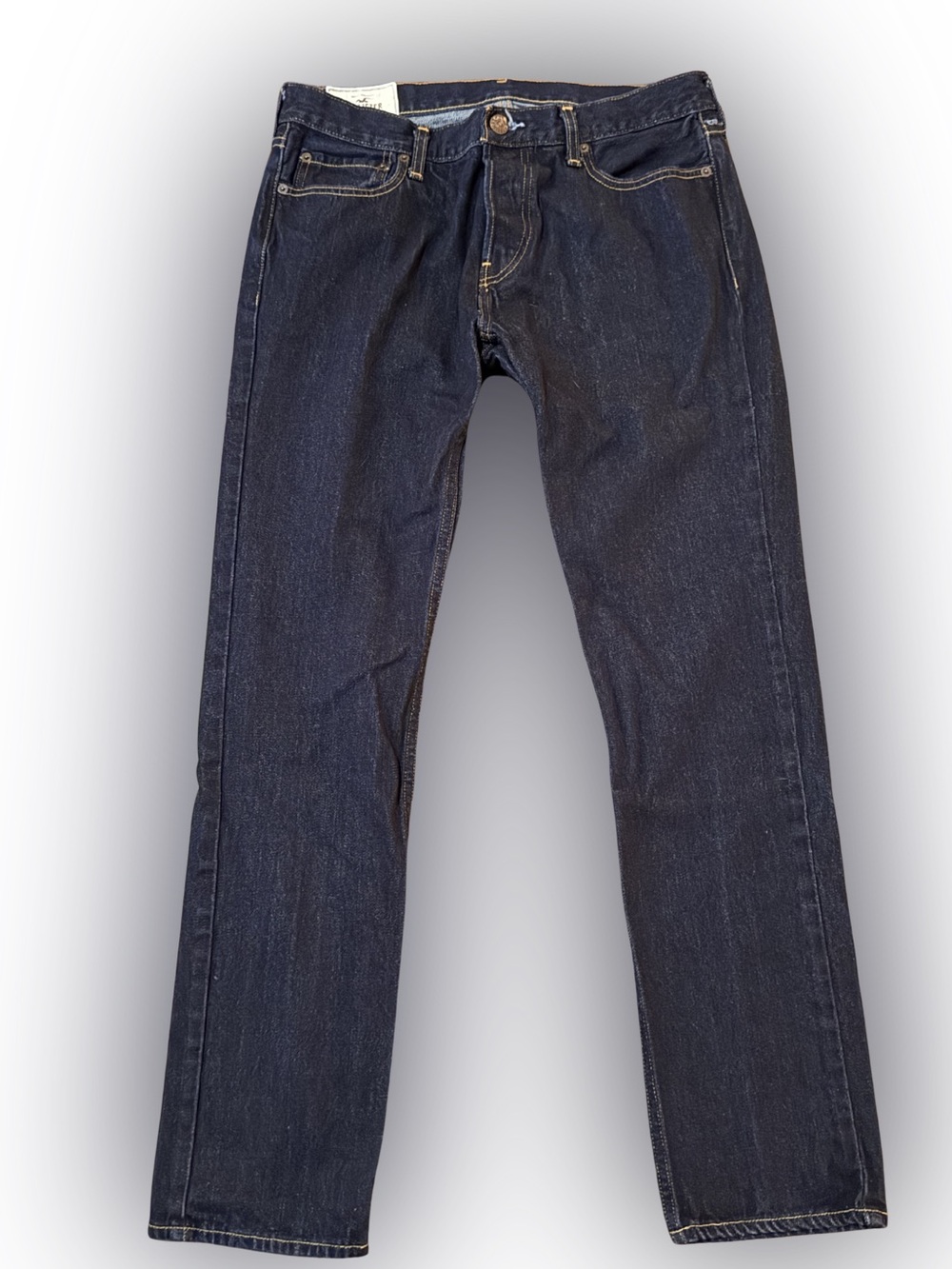 Men’s Hollister Straight Dark Indigo Jeans W34 x L32
